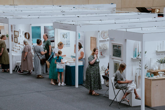 Art exhibits at the at the Great Northern Contemporary Craft & Art Fair